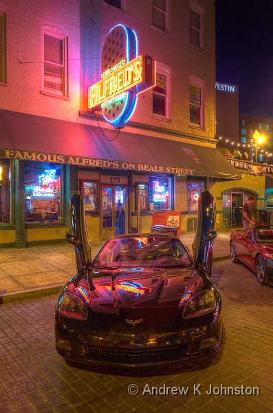 0914_GX7_1070153_5_7 HDR.jpg - A target rich environment! Custom car on Beale St, Memphis